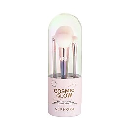 Kit De Pinceaux Visage Et Yeux Cosmic Glow - Pinselset für Gesicht und Augen